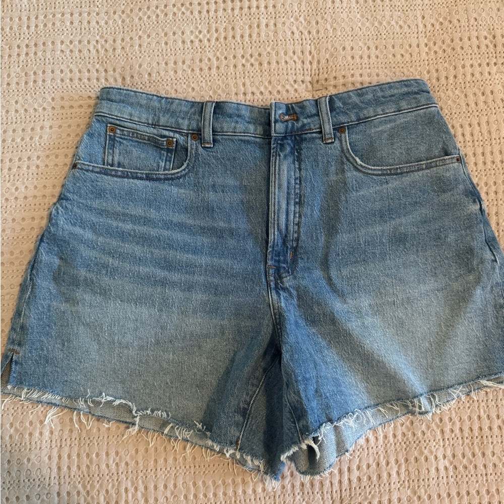 Madewell Curvy Perfect Mid-Length Jean Short